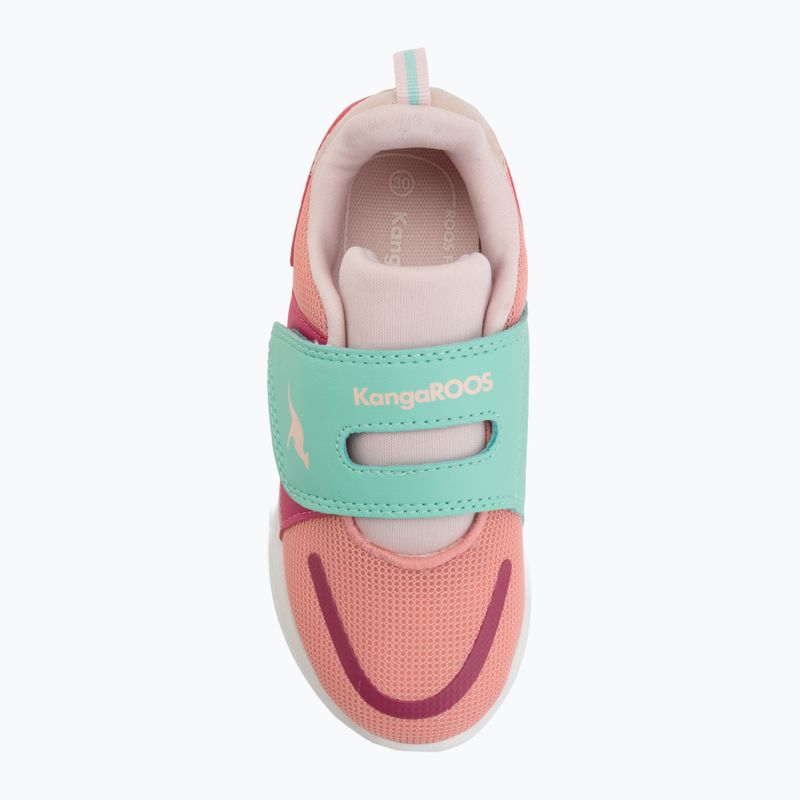 Buty dziecięce KangaROOS K-RDI Puddle V rose/cabbage 5