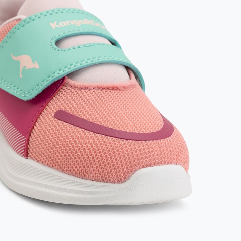 Buty dziecięce KangaROOS K-RDI Puddle V rose/cabbage 7