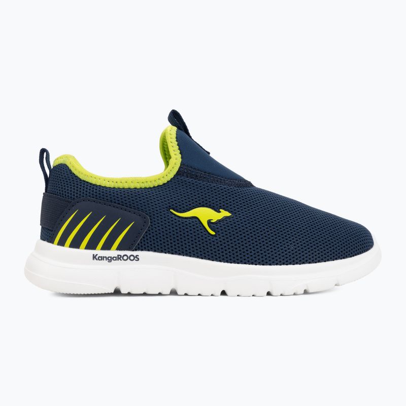 Buty dziecięce KangaROOS K-ETK Dunnart dk navy/lime 2