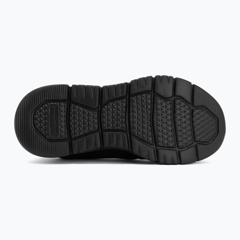 Buty dziecięce KangaROOS K-ETK Possum EV jet black black/mono 4