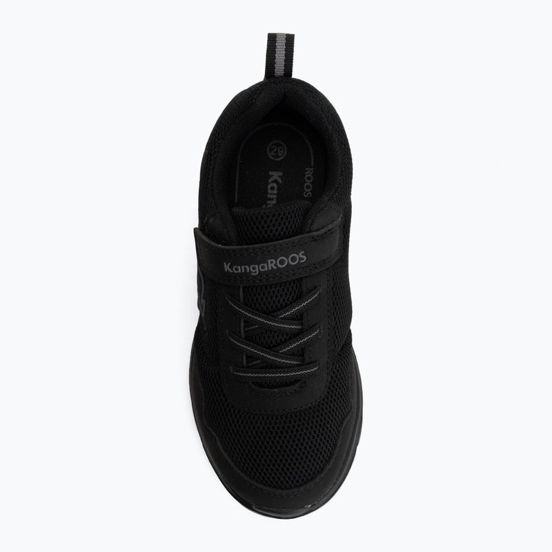 Buty dziecięce KangaROOS K-ETK Possum EV jet black black/mono 5