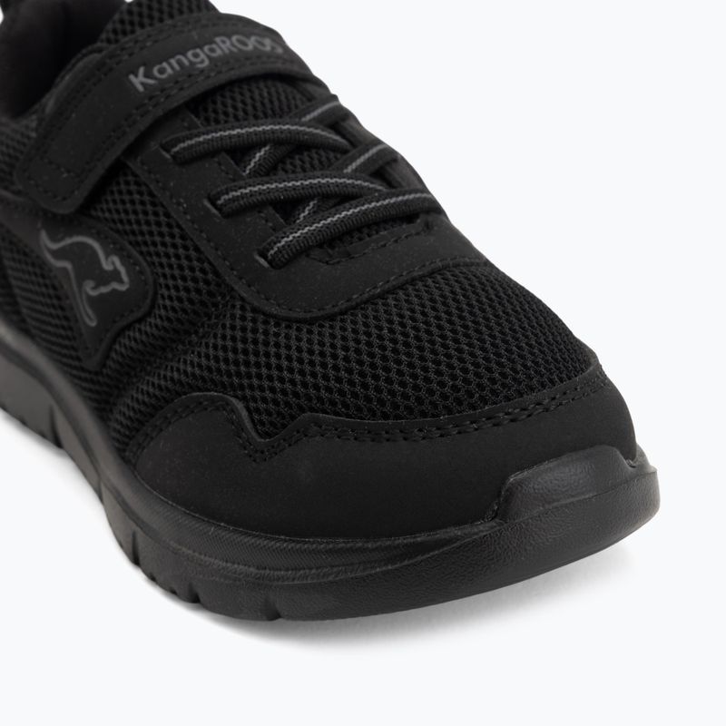 Buty dziecięce KangaROOS K-ETK Possum EV jet black black/mono 7