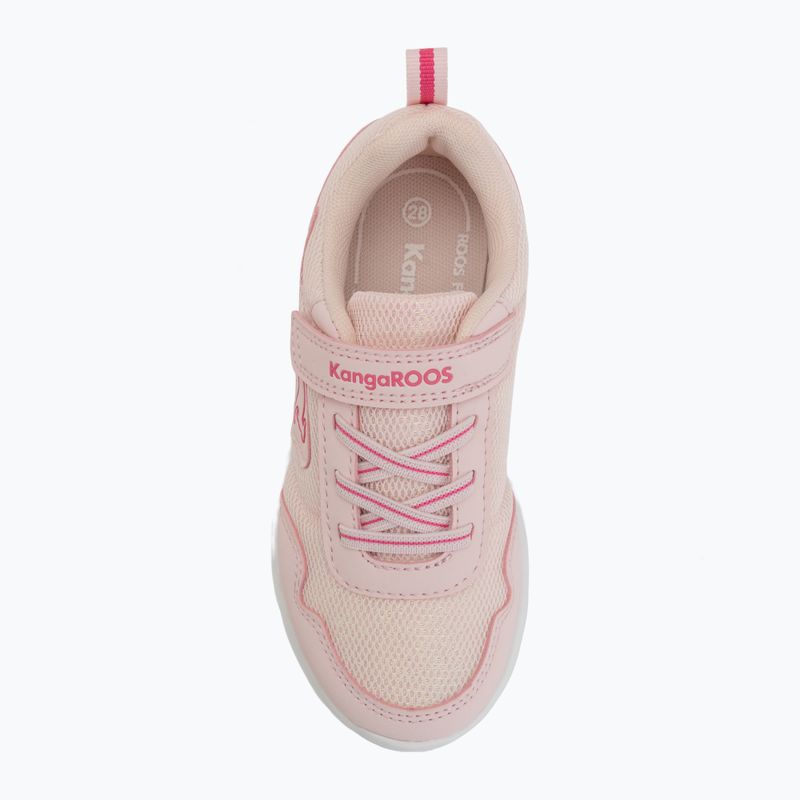 Buty dziecięce KangaROOS K-ETK Possum EV frost pink/daisy pink 5