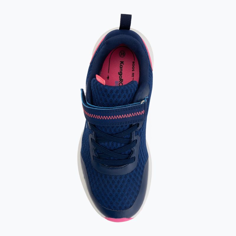 Buty dziecięce KangaROOS K-RDK Fam EV bellewether blue/neon pink 5