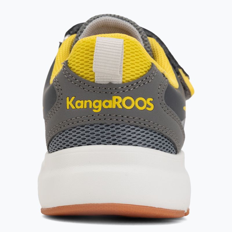Buty dziecięce KangaROOS KB-Pang EV vapor grey/neon yellow 6