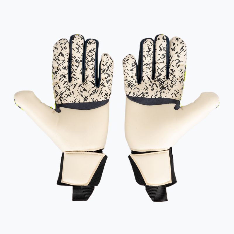 Rękawice bramkarskie uhlsport Prediction Flex HN navy/white/fluo yellow 2