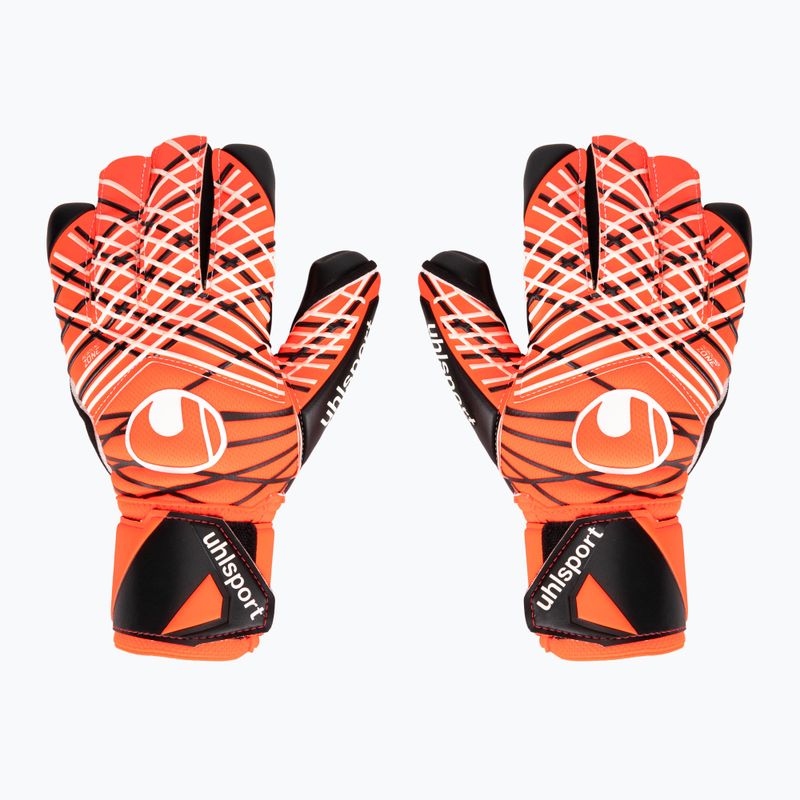 Rękawice bramkarskie uhlsport Super Resist + HN fluo orange/white/black