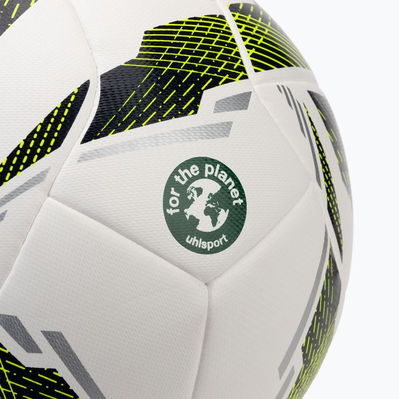 Piłka do piłki nożnej uhlsport Match Addglue white/navy/fluo yellow rozmiar 5 3