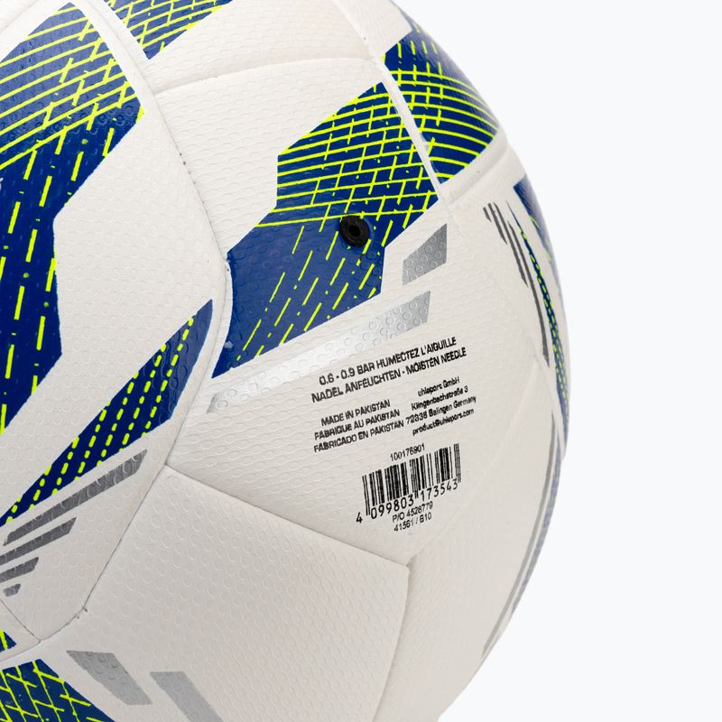 Piłka do piłki nożnej uhlsport 350 Lite Match Addglue white/dark blue/fluo yellow rozmiar 5 3