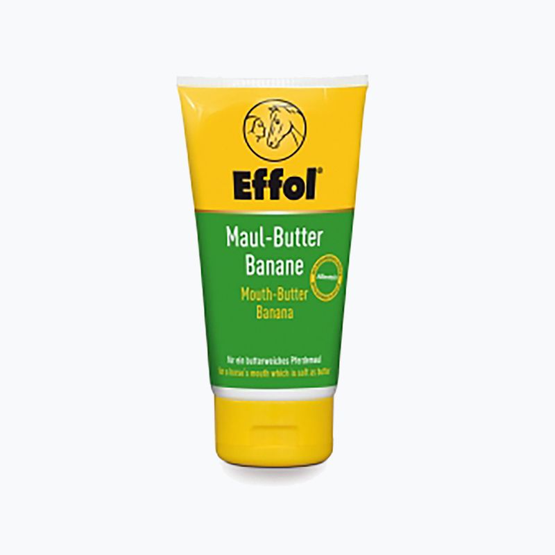 Masełko do kącików pyska dla koni Effol Mouth-Butter Banane 150 ml