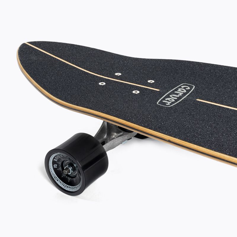 Deskorolka surfskate Carver C7 Raw 31.75" CI Black Beauty 2019 Complete biało-czarna C1013011020 6