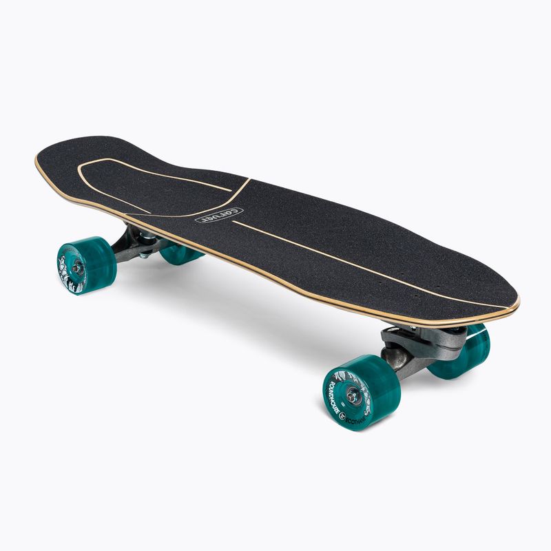 Deskorolka surfskate Carver C7 Raw 32" Super Surfer 2020 Complete czarno-niebieska 2