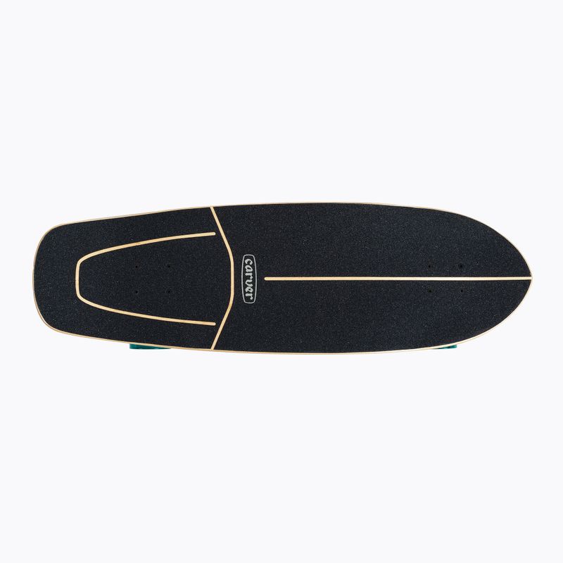 Deskorolka surfskate Carver C7 Raw 32" Super Surfer 2020 Complete czarno-niebieska 4