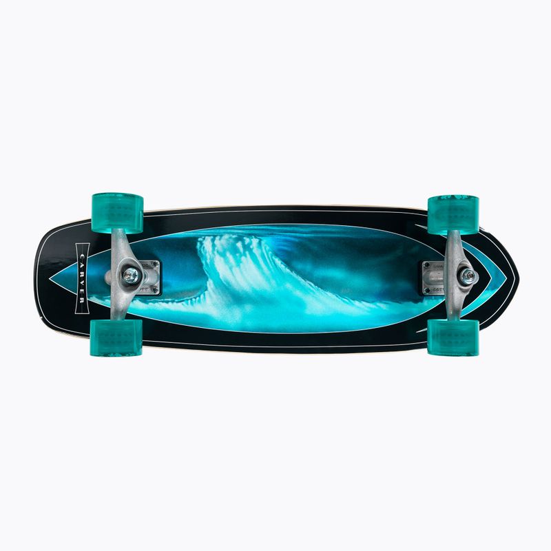 Deskorolka surfskate Carver CX Raw 32" Super Surfer 2020 Complete niebiesko-czarna C1012011064