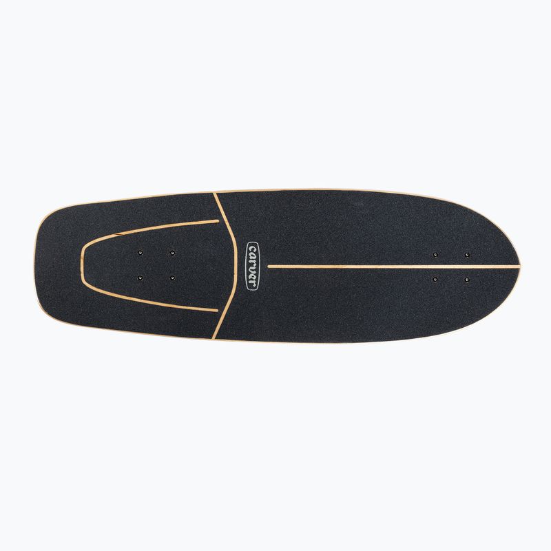 Deskorolka surfskate Carver CX Raw 31.25" Super Slab 2021 Complete czarno-żółta C1012011099 4