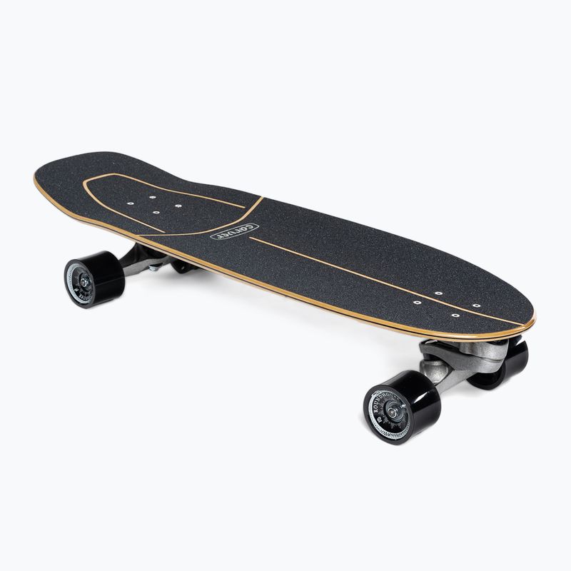 Deskorolka surfskate Carver C7 Raw 31.25" Knox Phoenix 2022 Complete czarno-czerwona C1013011133 2