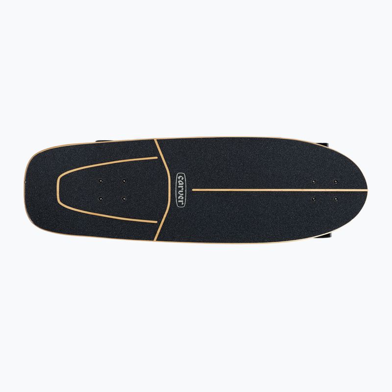 Deskorolka surfskate Carver C7 Raw 31.25" Knox Phoenix 2022 Complete czarno-czerwona C1013011133 4