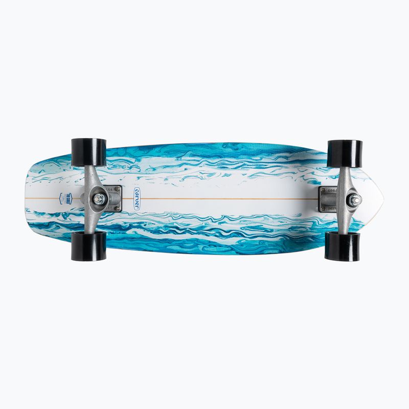 Deskorolka surfskate Carver CX Raw 31" Resin 2022 Complete niebiesko-biała C1012011135