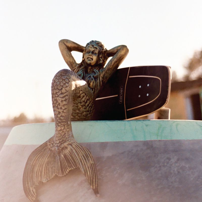 Deskorolka surfskate Carver CX Raw 31" Resin 2022 Complete niebiesko-biała C1012011135 13