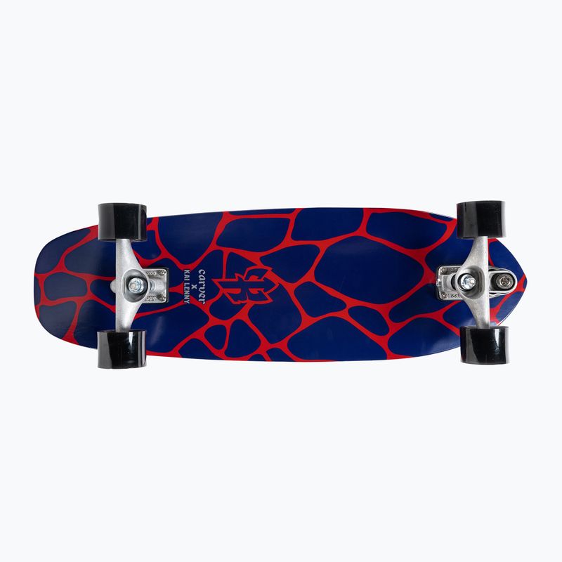 Deskorolka surfskate Carver C7 Raw 31" Kai Lava 2022 Complete czerwono-fioletowa C1013011142