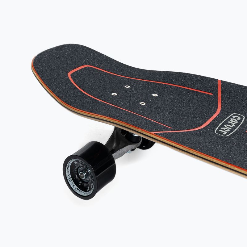 Deskorolka surfskate Carver C7 Raw 31" Kai Lava 2022 Complete czerwono-fioletowa C1013011142 6