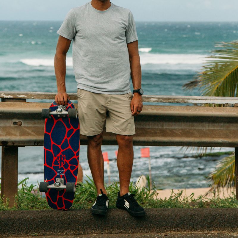Deskorolka surfskate Carver C7 Raw 31" Kai Lava 2022 Complete czerwono-fioletowa C1013011142 13