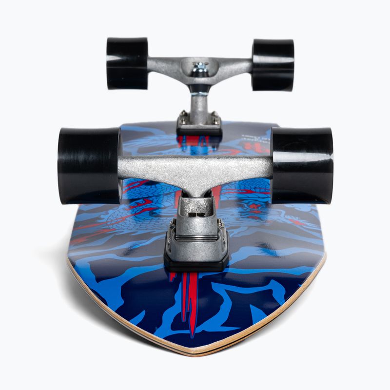 Deskorolka surfskate Carver C7 Raw 34" Kai Dragon 2022 Complete niebiesko-czerwona C1013011143 5