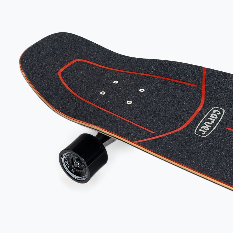 Deskorolka surfskate Carver C7 Raw 34" Kai Dragon 2022 Complete niebiesko-czerwona C1013011143 6