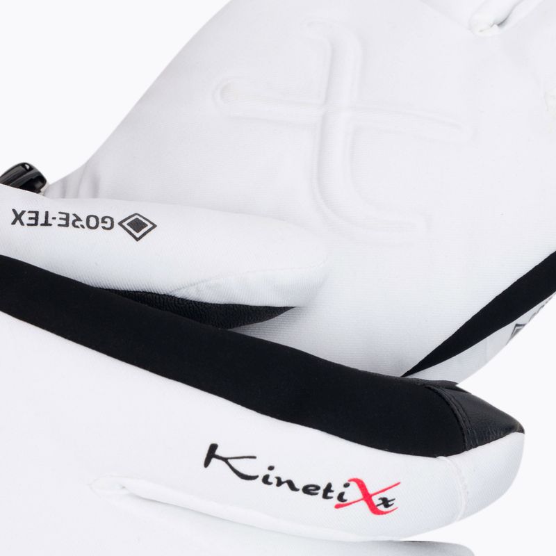 Rękawice narciarskie damskie KinetiXx Ada Ski Alpin GTX białe 5