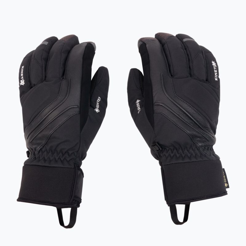 Rękawice narciarskie męskie KinetiXx Bruce Ski Alpin GTX czarne 3