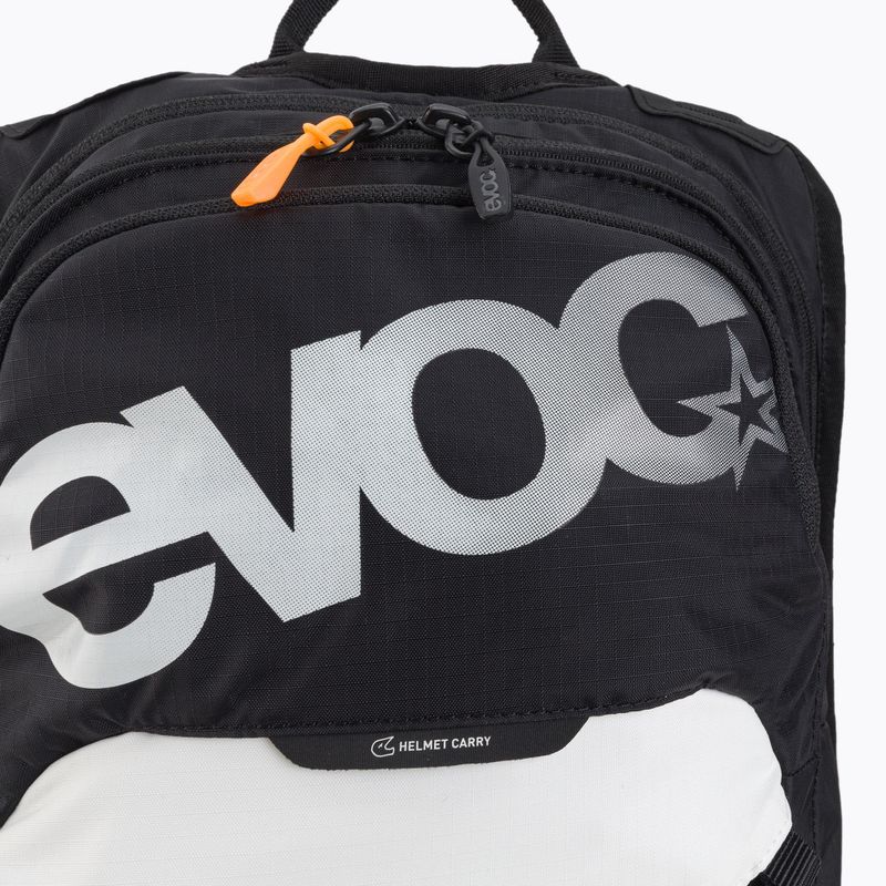 Plecak rowerowy EVOC Stage 12 Team l black/white/neon orange 4