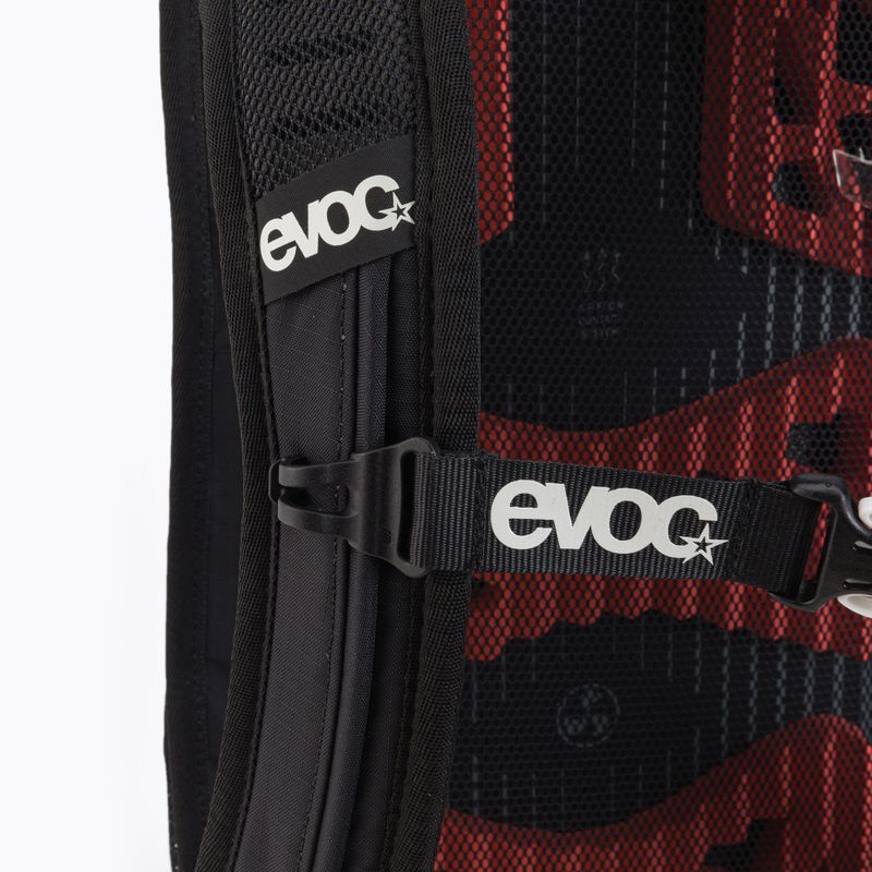 Plecak rowerowy EVOC Stage 12 Team l black/white/neon orange 5