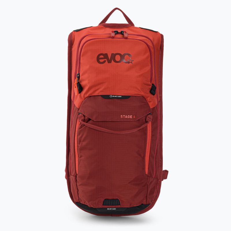 Plecak rowerowy EVOC Stage 6 l z bukłakiem 2 l orange/chili red 2
