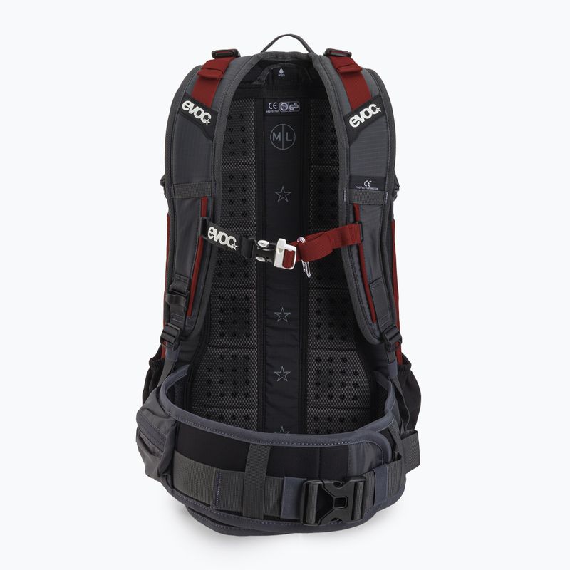 Plecak rowerowy EVOC Fr Enduro 16 l carbon grey/chili red 3