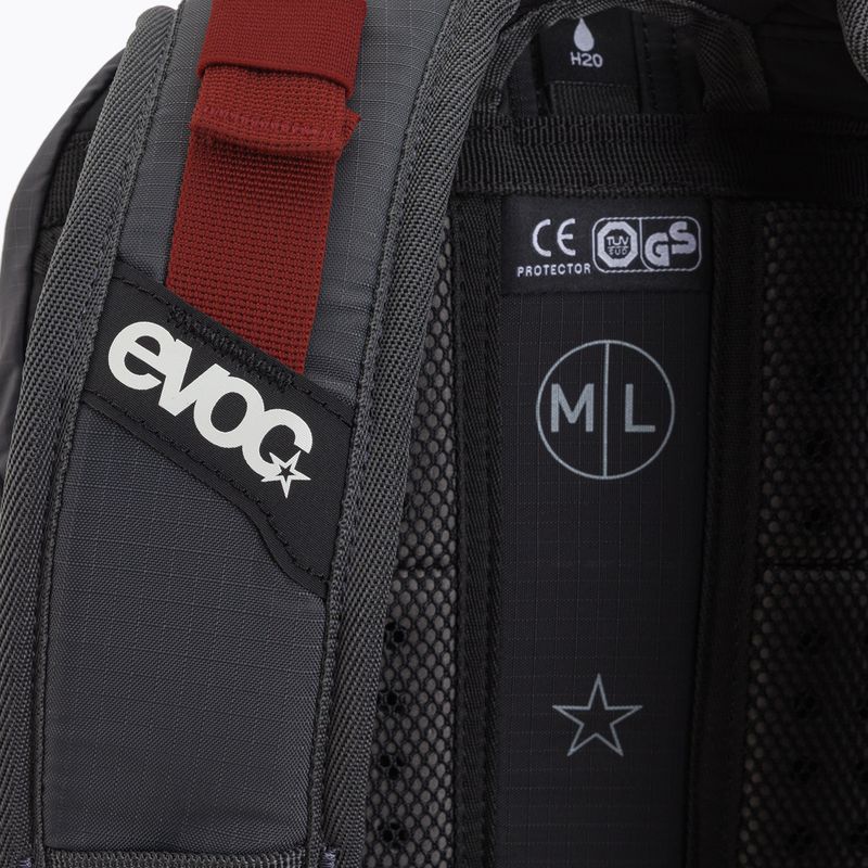 Plecak rowerowy EVOC Fr Enduro 16 l carbon grey/chili red 5