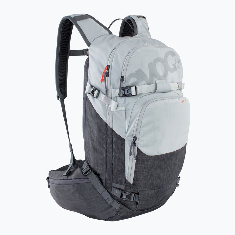 Plecak skiturowy EVOC Line 30 silver/heather carbon grey