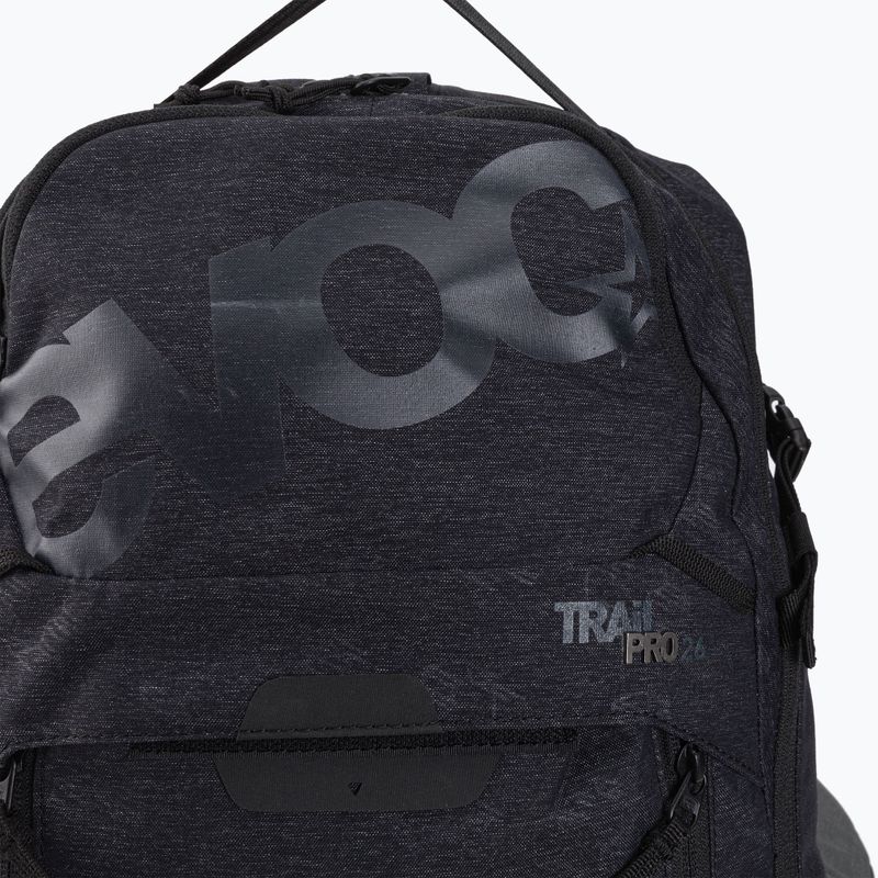 Plecak rowerowy EVOC Trail Pro 26 l black/carbon grey 4