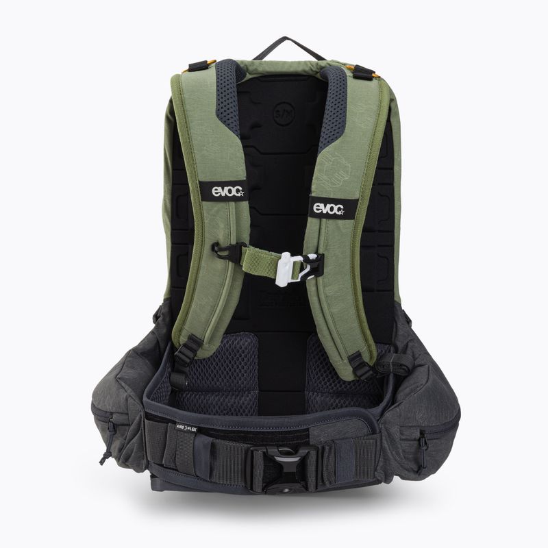 Plecak rowerowy EVOC Trail Pro 16 l light olive/carbon grey 3