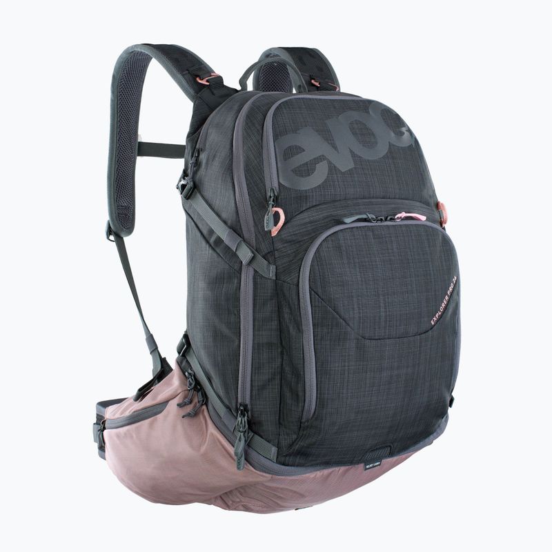 Plecak rowerowy EVOC Explorer Pro 26 l carbon grey/dusty pink 6