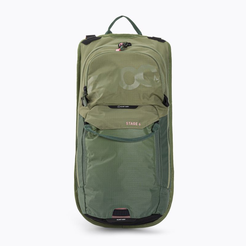 Plecak rowerowy EVOC Stage 6 l light olive/olive