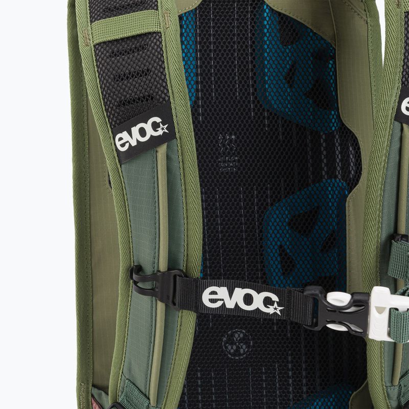 Plecak rowerowy EVOC Stage 6 l light olive/olive 5