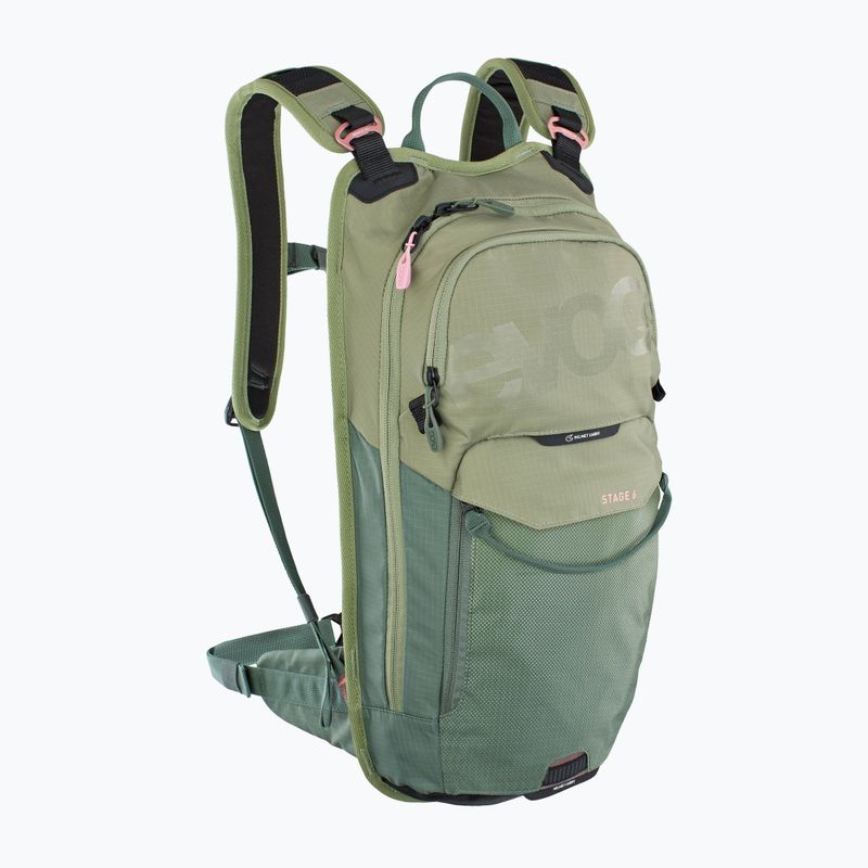 Plecak rowerowy EVOC Stage 6 l light olive/olive 6