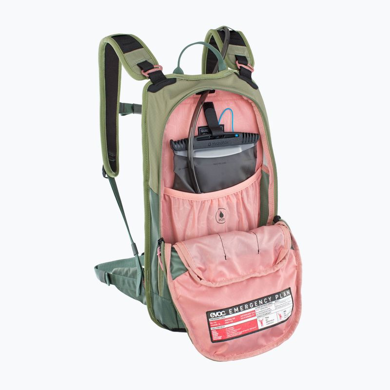 Plecak rowerowy EVOC Stage 6 l light olive/olive 8