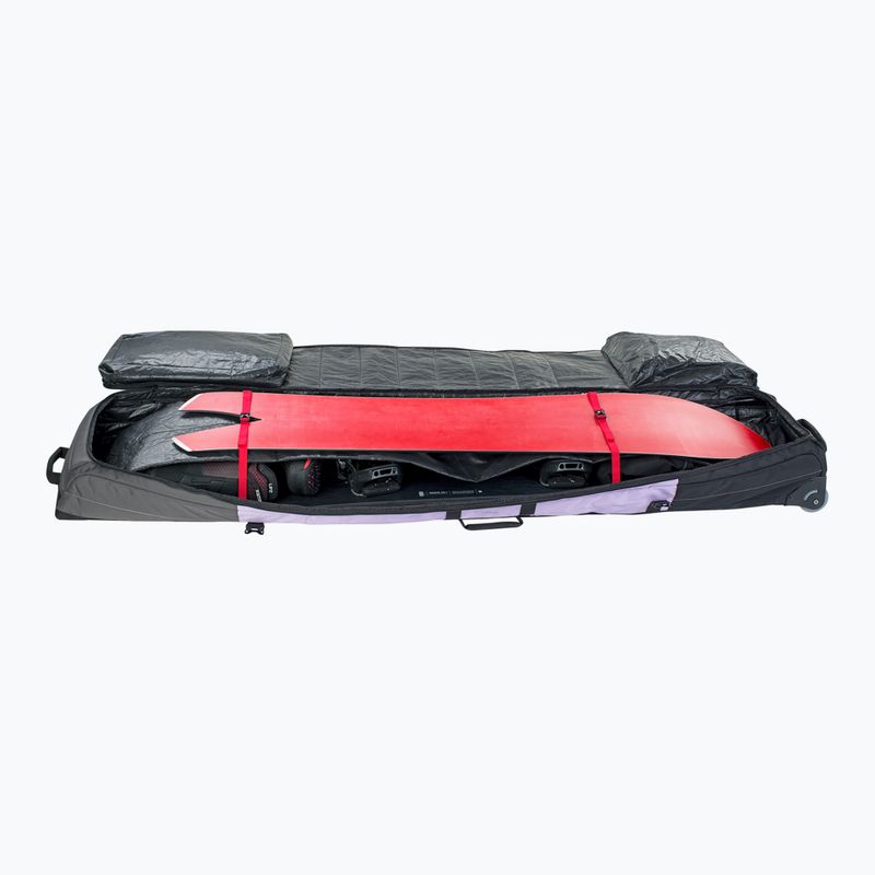 Pokrowiec na narty Evoc Snow Gear Roller carbon grey/purple rose/black 195 cm 3