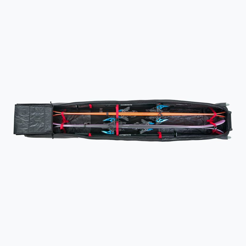 Pokrowiec na narty Evoc Ski Roller carbon grey/purple rose/black 195 cm 5