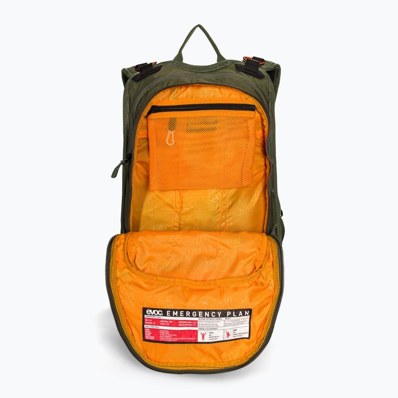 Plecak rowerowy EVOC Stage 12 l dark olive 4