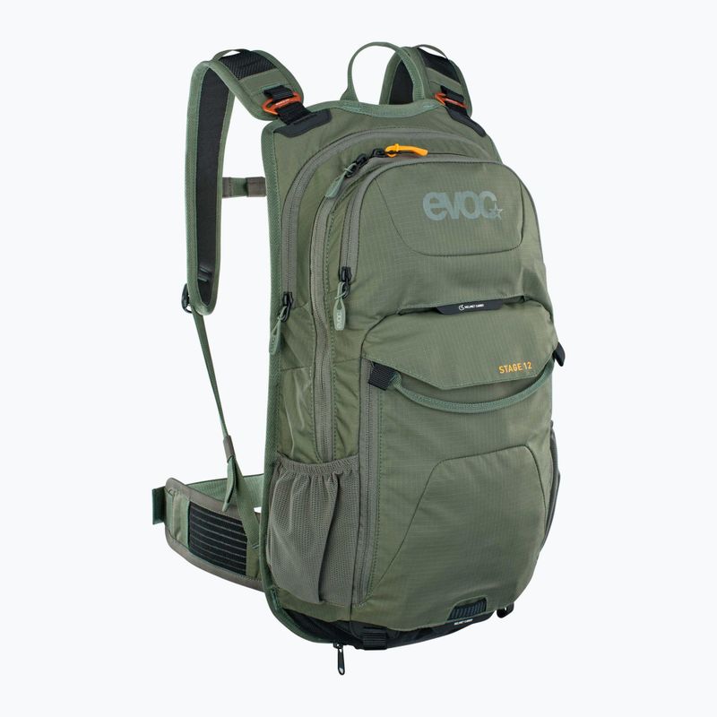 Plecak rowerowy EVOC Stage 12 l dark olive 5