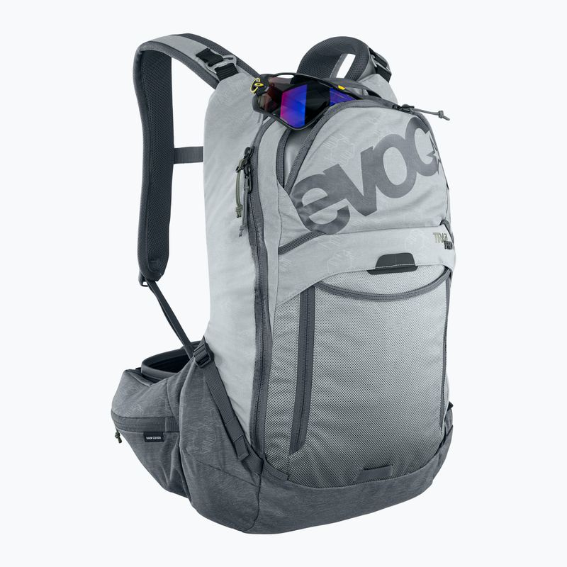 Plecak rowerowy EVOC Trail Pro 16 l stone/carbon grey 4