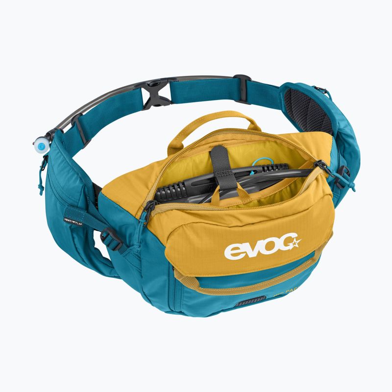 Saszetka nerka EVOC Hip Pack 3 l z bukłakiem 1.5 l loam/ocean 7