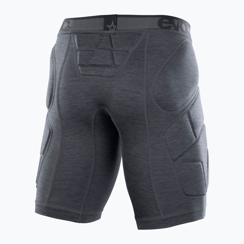 Spodenki z ochraniaczami męskie EVOC Crash Pants carbon grey 4